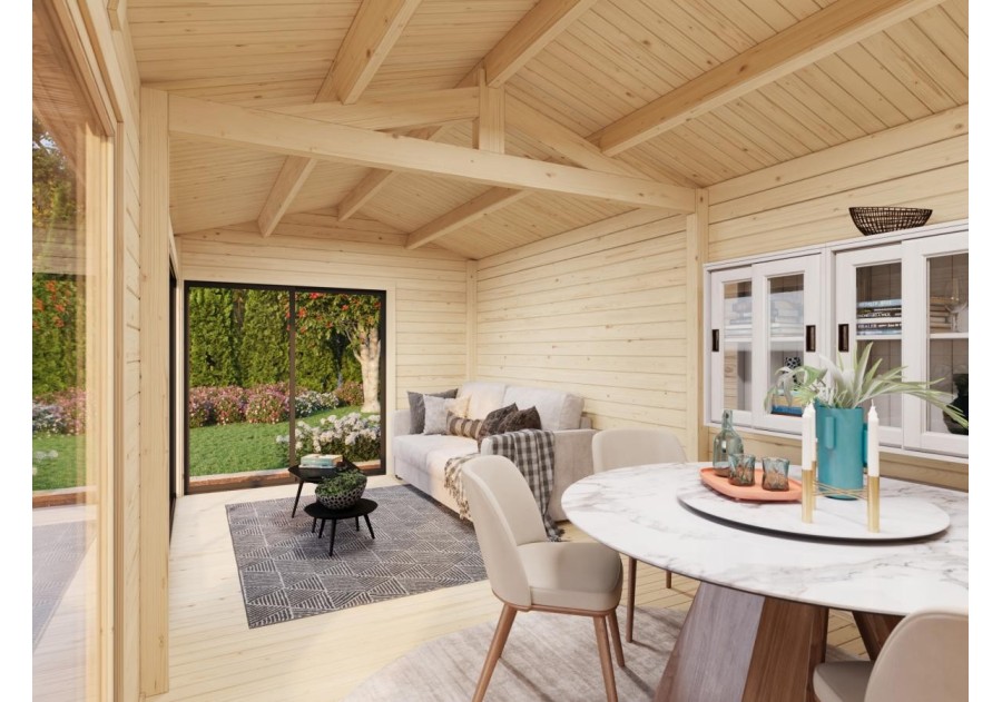 Altana nowoczesna AMANDA171, 5.95x3.0m 44mm