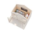 Drewniany domek dla dzieci FELI 1,8 × 1,8 m | Domki SODAS