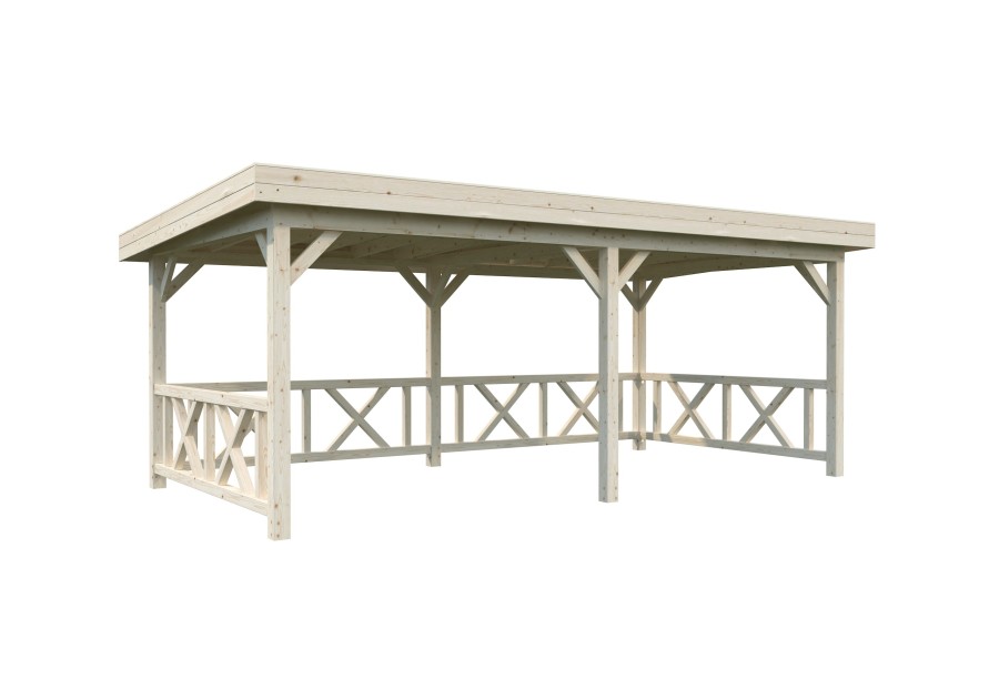 Altana ogrodowa LENNA166, 5.88x3.0m [set 307, seria CONNECT]