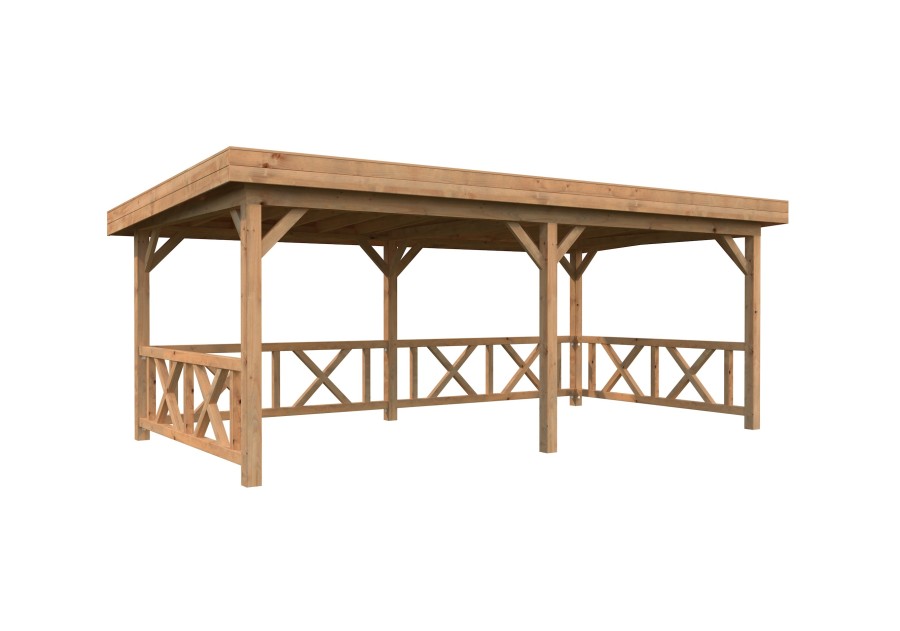 Altana ogrodowa LENNA166, 5.88x3.0m [set 307, seria CONNECT]