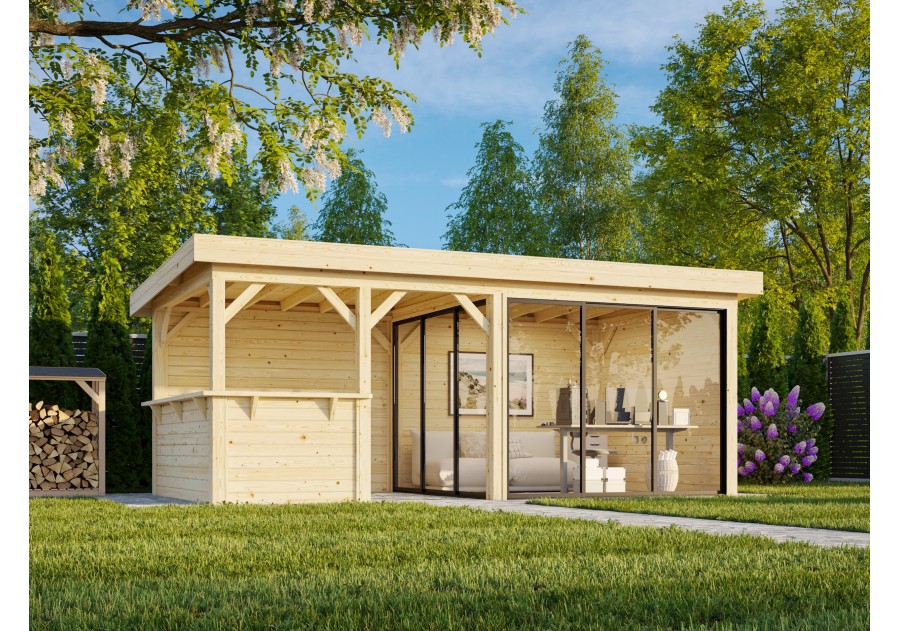 Altana nowoczesna LENNA116, 5.88x3.0m [set 407, seria CONNECT]