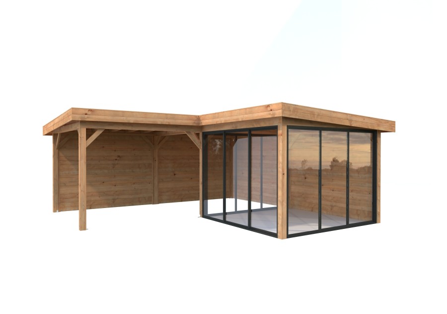 Altana nowoczesna LENNA249, 5.88x5.88m [set 412, seria CONNECT]