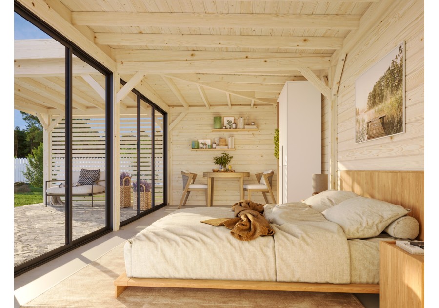 Altana nowoczesna LENNA249, 5.88x5.88m [set 413, seria CONNECT]