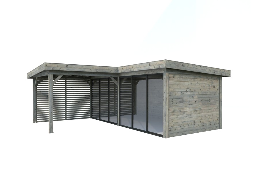 Altana nowoczesna LENNA249, 5.88x5.88m [set 413, seria CONNECT]