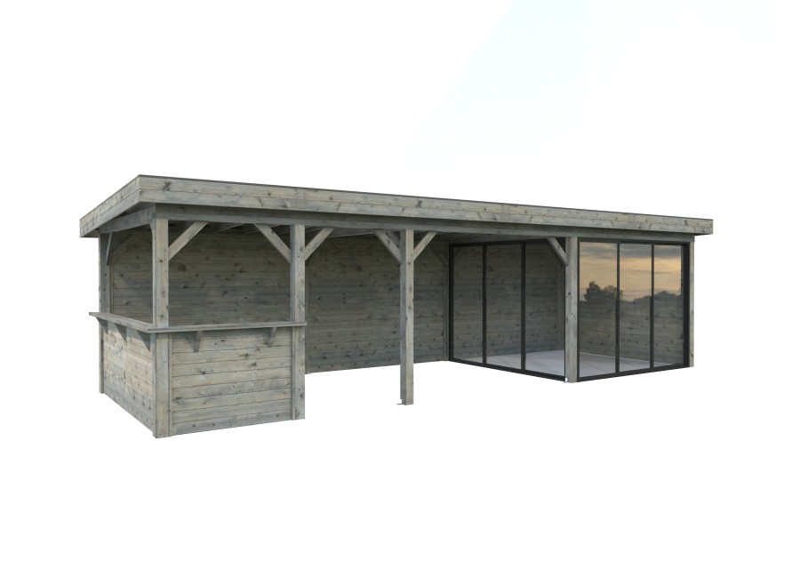 Altana nowoczesna LENNA249, 8.76x3.0m [set 415, seria CONNECT]