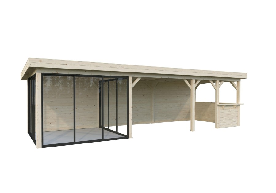 Altana nowoczesna LENNA249, 8.76x3.0m [set 416, seria CONNECT]