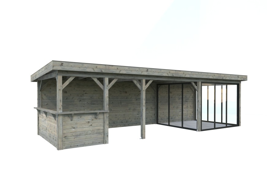 Altana nowoczesna LENNA249, 8.76x3.0m [set 416, seria CONNECT]