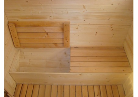 Sauna ogrodowa beczka dł. 4,0m / fi 2,3