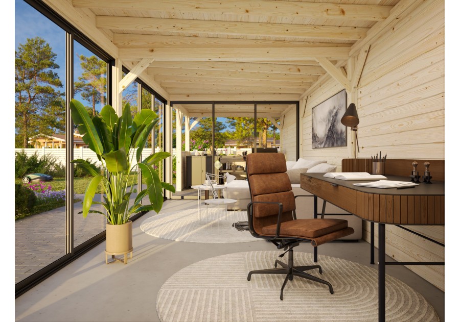 Altana nowoczesna LENNA249, 8.76x3.0m [set 419, seria CONNECT]