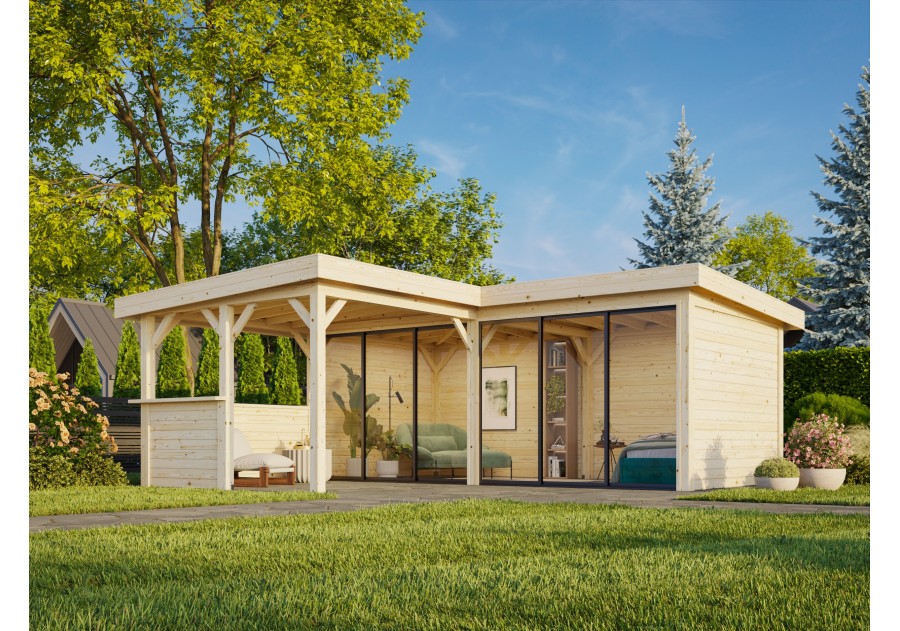 Altana nowoczesna LENNA249, 5.88x5.88m [set 422, seria CONNECT]