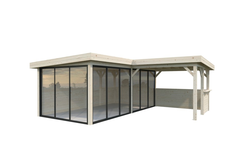 Altana nowoczesna LENNA249, 5.88x5.88m [set 423, seria CONNECT]