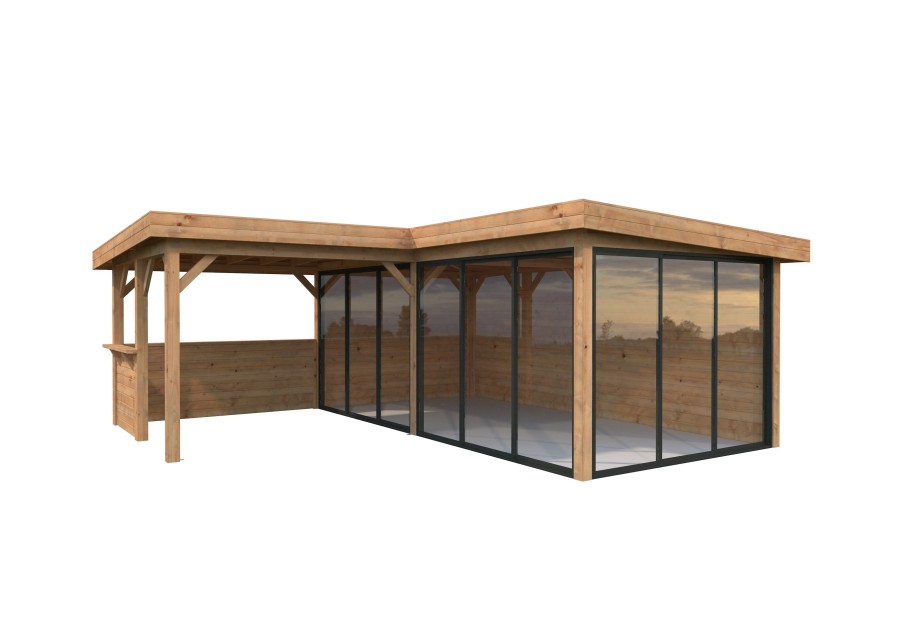 Altana nowoczesna LENNA249, 5.88x5.88m [set 423, seria CONNECT]