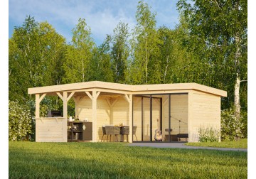 Altana nowoczesna LENNA249, 5.88x5.88m [set 709, seria CONNECT]