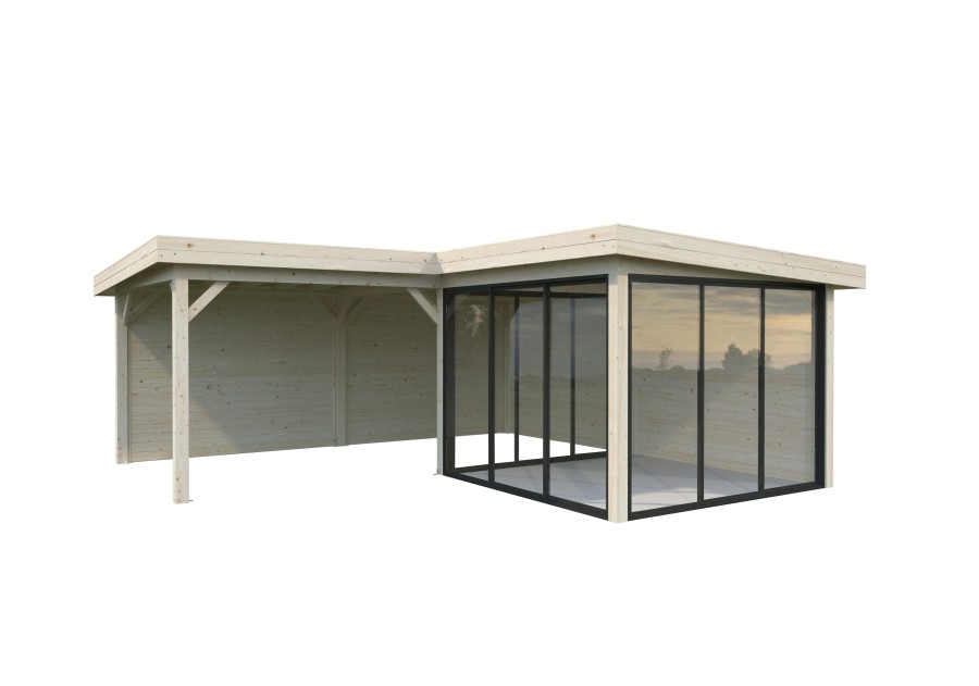 Altana nowoczesna LENNA249, 5.88x5.88m [set 712, seria CONNECT]