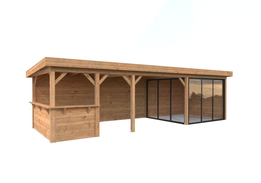 Altana nowoczesna LENNA249, 8.76x3.0m [set 715, seria CONNECT]