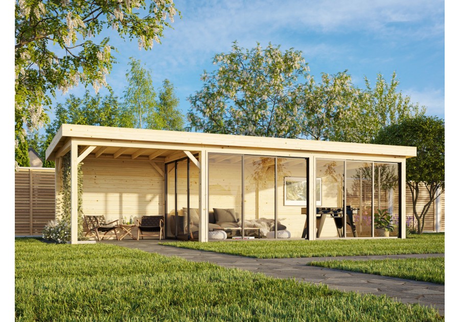 Altana nowoczesna LENNA249, 8.76x3.0m [set 718, seria CONNECT]