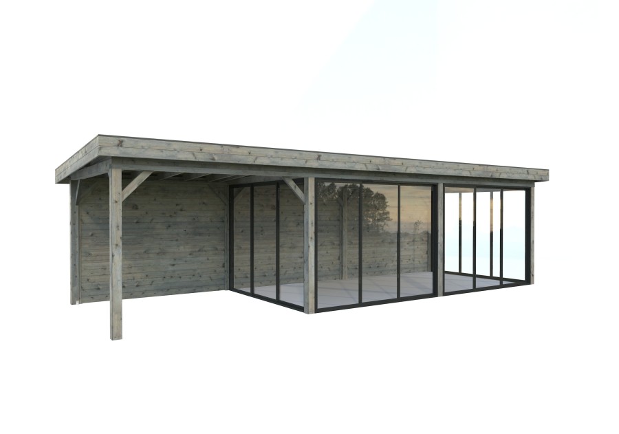 Altana nowoczesna LENNA249, 8.76x3.0m [set 718, seria CONNECT]