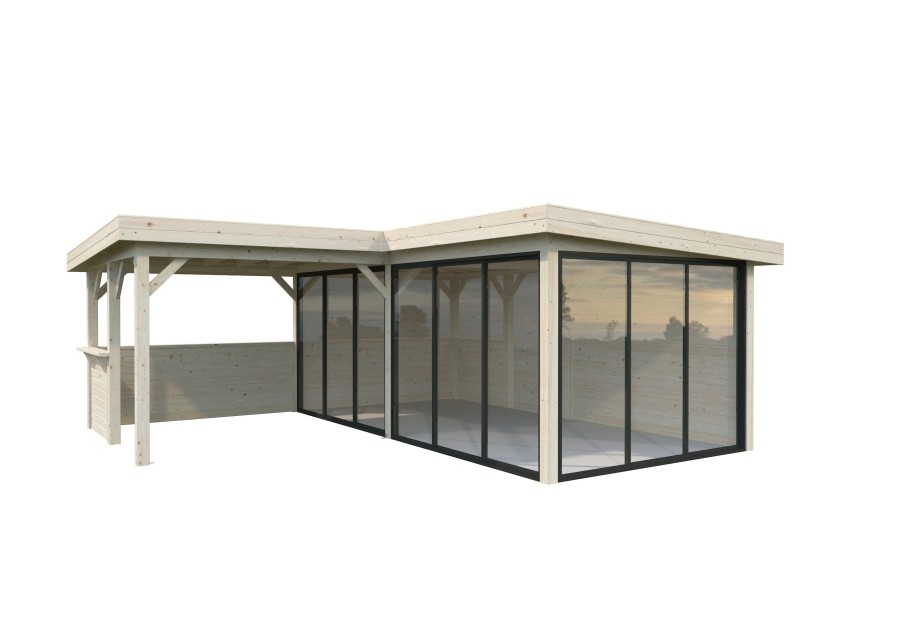 Altana nowoczesna LENNA249, 5.88x5.88m [set 723, seria CONNECT]