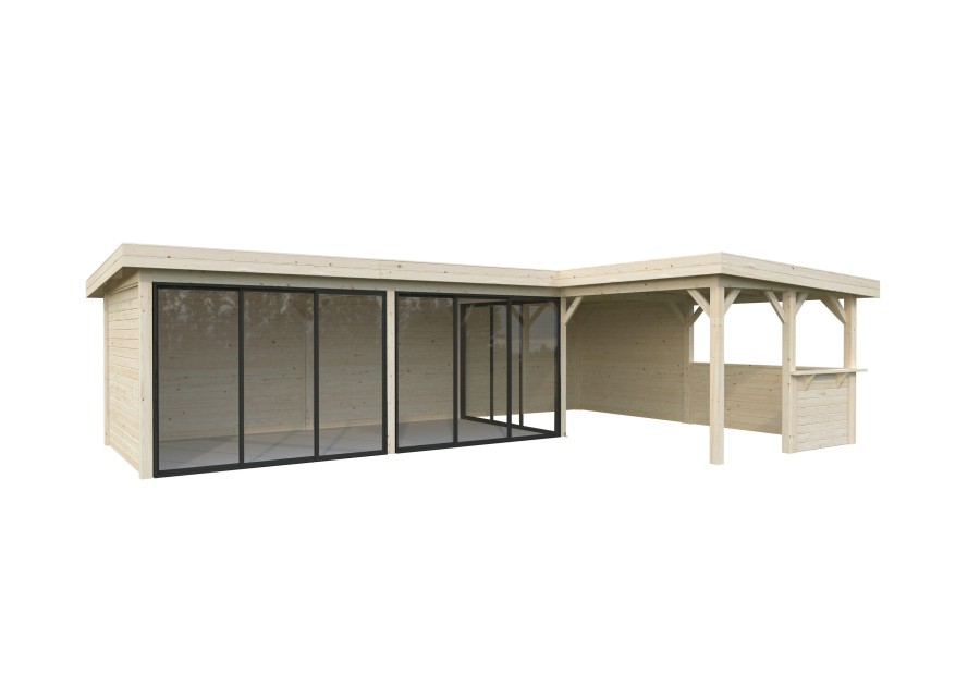 Altana nowoczesna LENNA332, 8.76x5.88m [set 420, seria CONNECT]