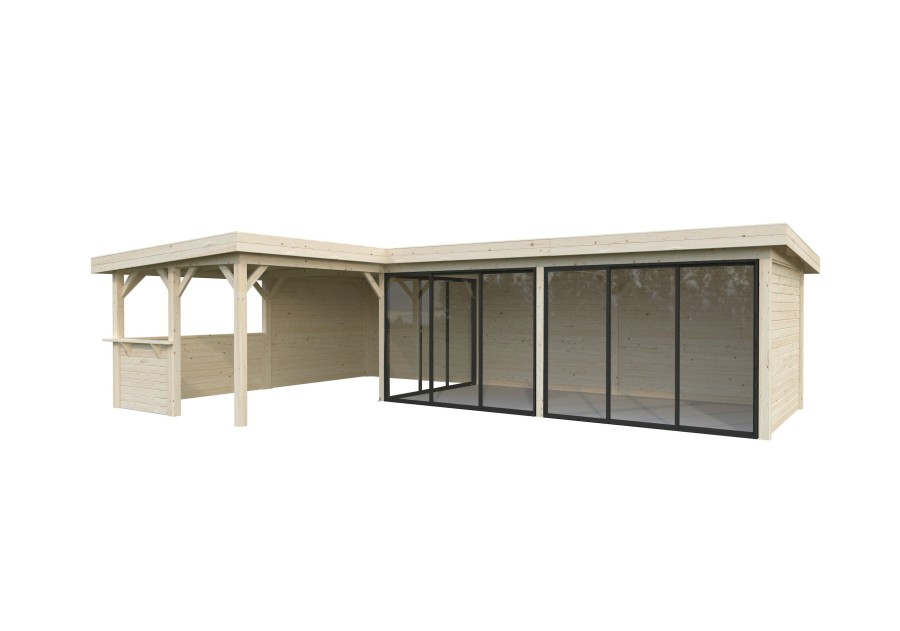 Altana nowoczesna LENNA332, 8.76x5.88m [set 420, seria CONNECT]