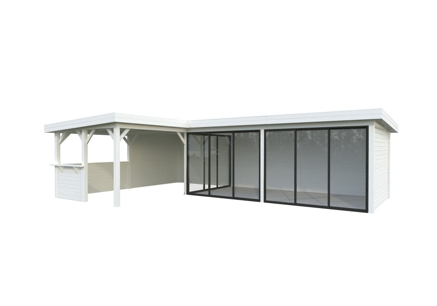 Altana nowoczesna LENNA332, 8.76x5.88m [set 420, seria CONNECT]