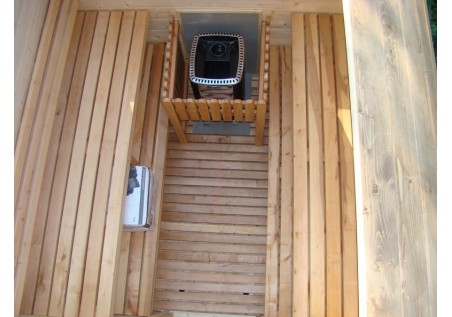 Sauna ogrodowa beczka dł. 6,0m / fi 2,3