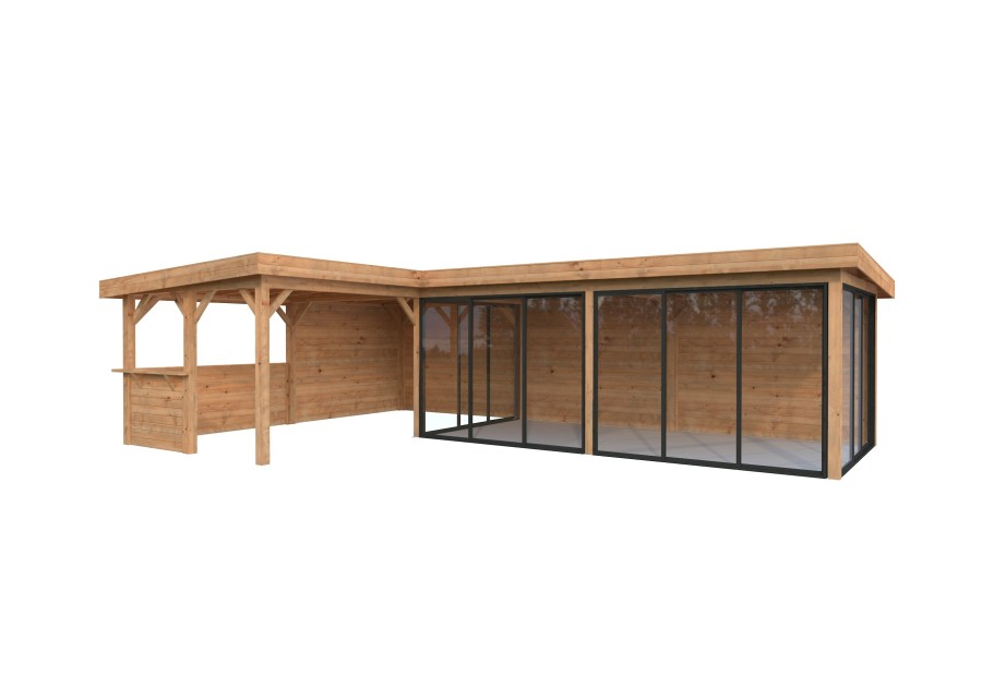 Altana nowoczesna LENNA332, 8.76x5.88m [set 721, seria CONNECT]