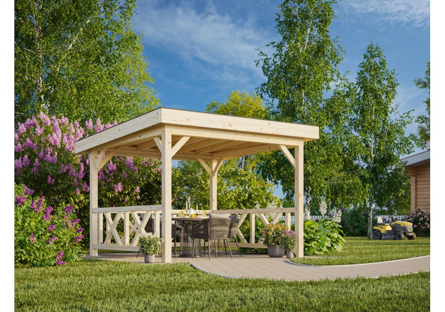 Altana ogrodowa LENNA83, 3.0x3.0m [set 301, seria CONNECT]