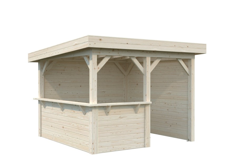 Pawilon handlowy LENNA83, 3.0x3.0m [set 303, seria CONNECT]