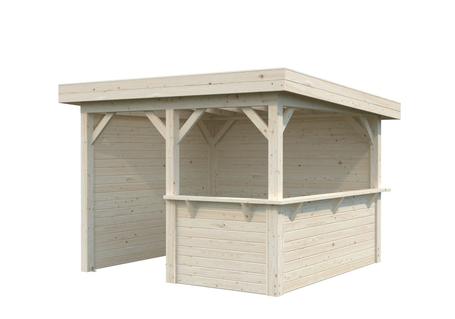 Pawilon handlowy LENNA83, 3.0x3.0m [set 303, seria CONNECT]