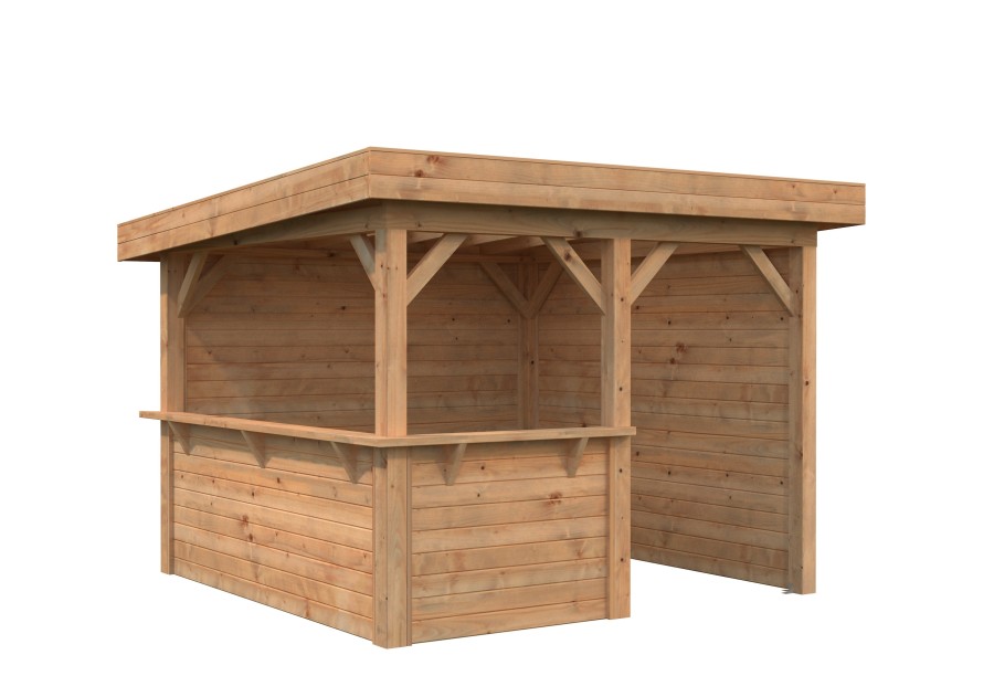 Pawilon handlowy LENNA83, 3.0x3.0m [set 303, seria CONNECT]