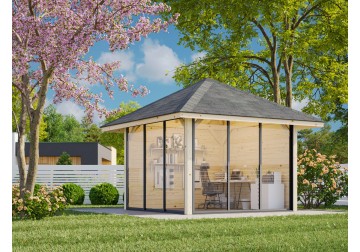 Altana nowoczesna BIANCA83 3.0x3.0m [set 501, seria CONNECT]