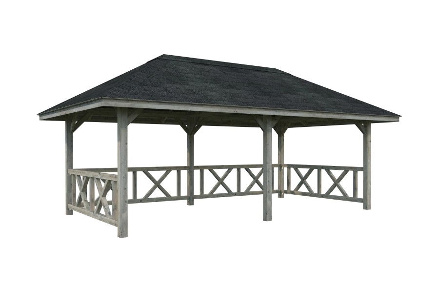 Altana ogrodowa BIANCA166 5.88x3.0m [set 107, seria CONNECT]