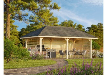 Altana ogrodowa BIANCA166 5.88x3.0m [set 109, seria CONNECT]