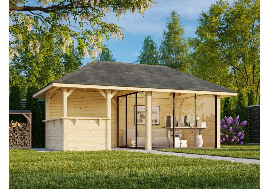 Altana ogrodowa BIANCA166 5.88x3.0m [set 207, seria CONNECT]