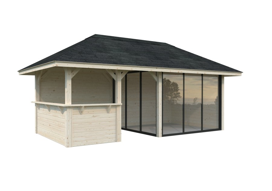 Altana ogrodowa BIANCA166 5.88x3.0m [set 207, seria CONNECT]