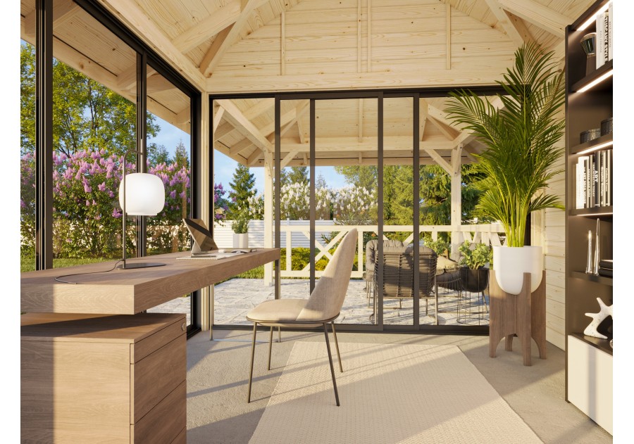 Altana nowoczesna BIANCA166 5.88x3.0m [set 204, seria CONNECT]