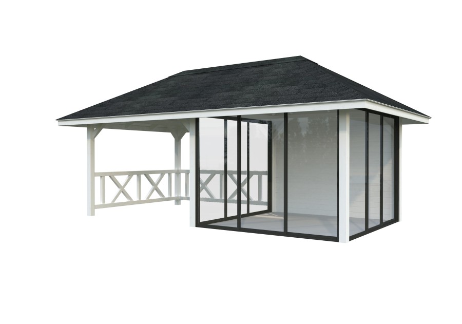 Altana nowoczesna BIANCA166 5.88x3.0m [set 204, seria CONNECT]