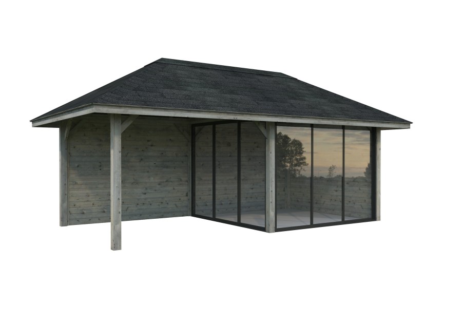 Altana nowoczesna BIANCA166 5.88x3.0m [set 205, seria CONNECT]