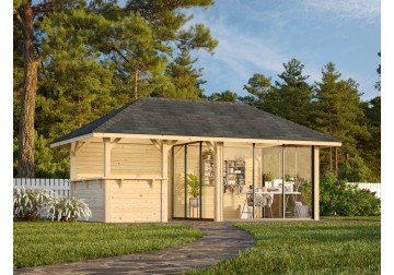 Altana nowoczesna BIANCA166 5.88x3.0m [set 208, seria CONNECT]