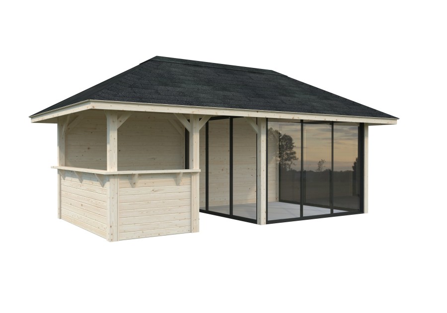 Altana nowoczesna BIANCA166 5.88x3.0m [set 208, seria CONNECT]