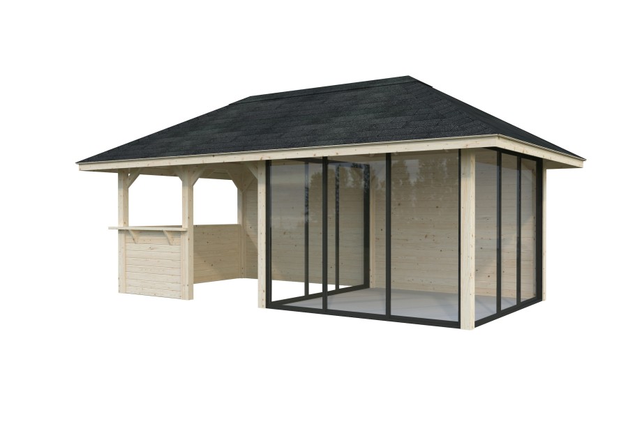 Altana nowoczesna BIANCA166 5.88x3.0m [set 208, seria CONNECT]