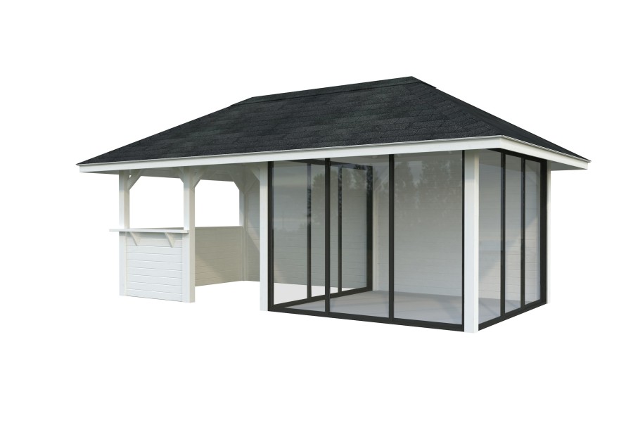 Altana nowoczesna BIANCA166 5.88x3.0m [set 208, seria CONNECT]