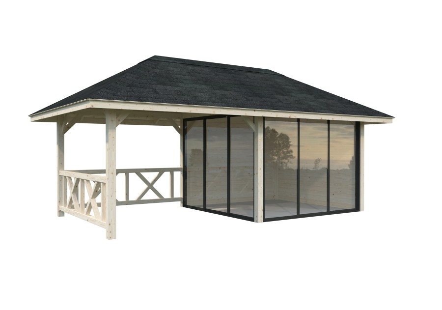 Altana nowoczesna BIANCA166 5.88x3.0m [set 503, seria CONNECT]