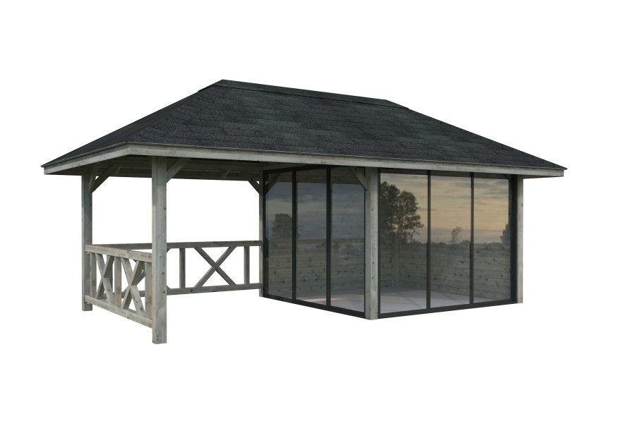 Altana nowoczesna BIANCA166 5.88x3.0m [set 503, seria CONNECT]