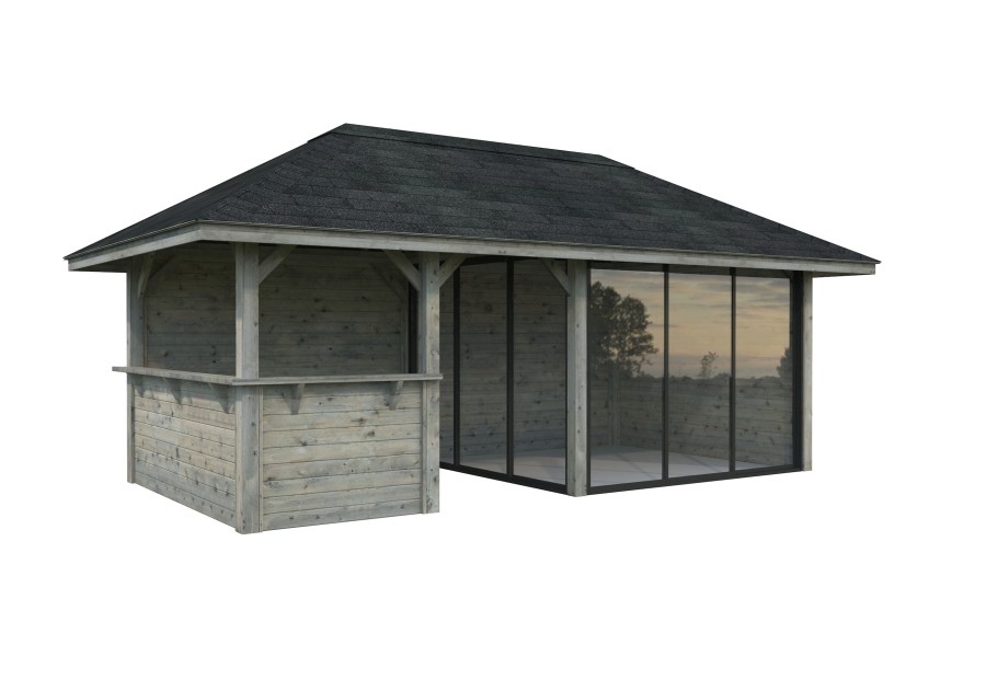 Altana nowoczesna BIANCA166 5.88x3.0m [set 507, seria CONNECT]