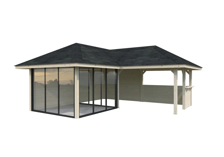 Altana nowoczesna BIANCA249 5.88x5.88m [set 210, seria CONNECT]