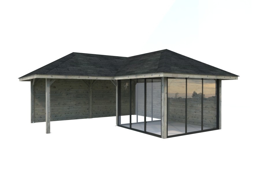 Altana nowoczesna BIANCA249 5.88x5.88m [set 212, seria CONNECT]