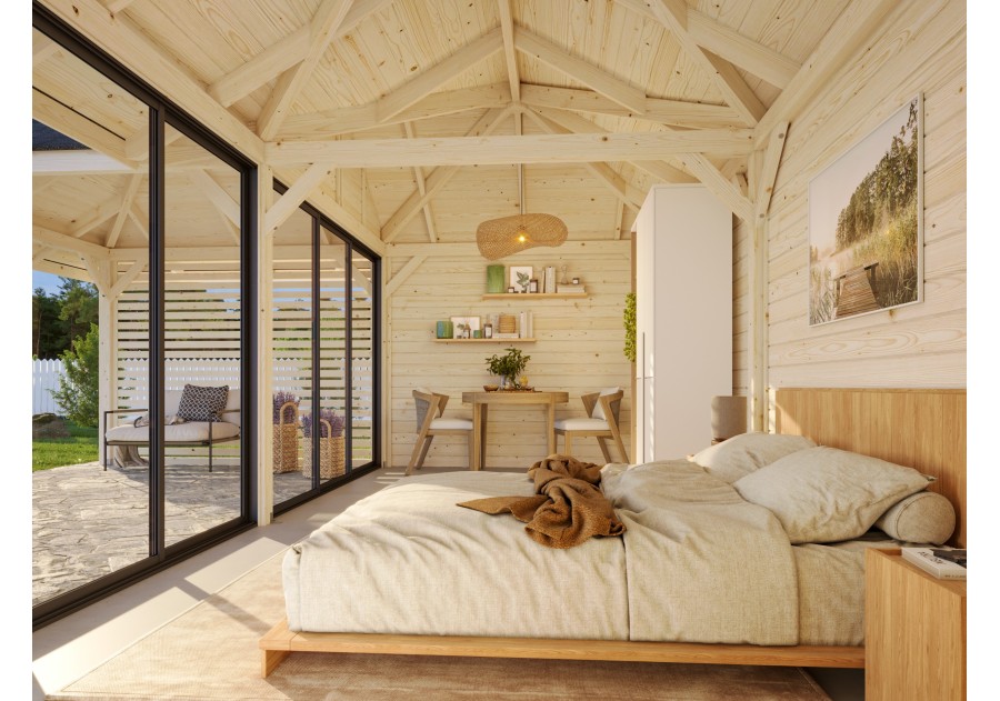 Altana nowoczesna BIANCA249 5.88x5.88m [set 213, seria CONNECT]