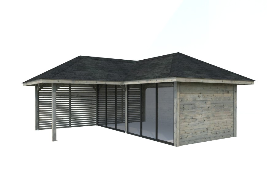 Altana nowoczesna BIANCA249 5.88x5.88m [set 213, seria CONNECT]